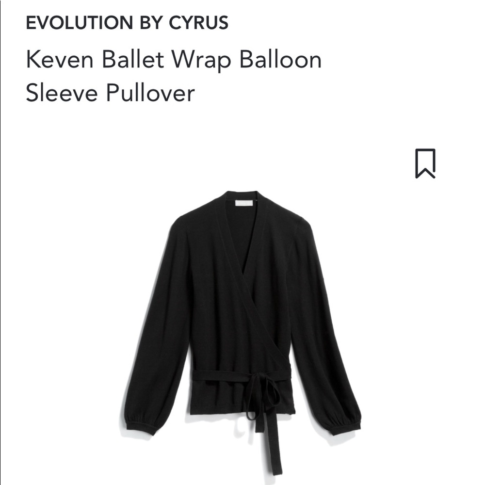 Ballet wrap Sweater from Stitch Fix